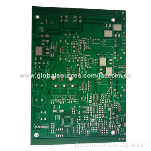 Export standard FR4 PCB with immersion tin, matte green solder mask and 2.0mm thickness